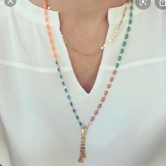 Stella&Dot poppy necklace - Picture 4 of 5